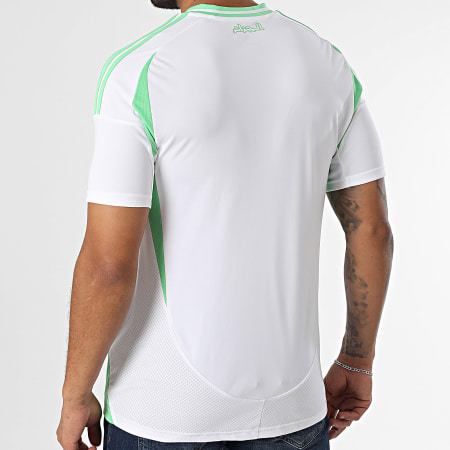 Adidas Sportswear - Maillot De Foot A Bandes Fédération Algérienne De Football IT2731 Blanc