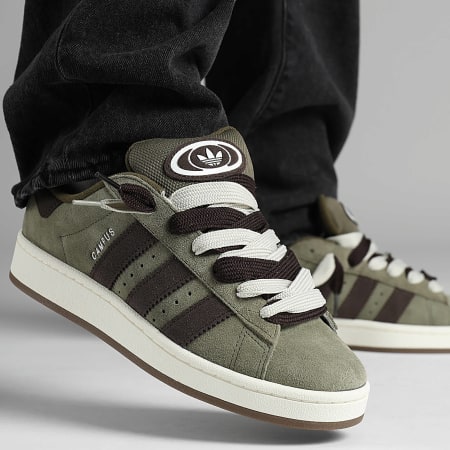 Adidas Originals - Sneakers Campus 00s Superlaced ID1418 Olive Strata Dark  Brown Footwear White - Ryses
