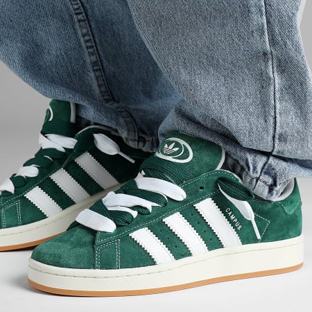 Adidas Originals - Baskets Campus 00s Superlaced H03472 Dark Green Footwear White Off White