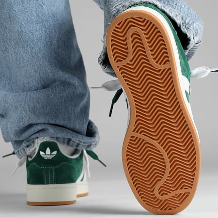 Adidas Originals - Baskets Campus 00s Superlaced H03472 Dark Green Footwear White Off White