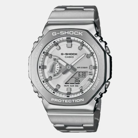G-Shock - Montre G-Shock GM-2110D Argenté