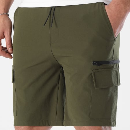 LBO - 0273 Caqui Verde Cargo Pantalones Cortos