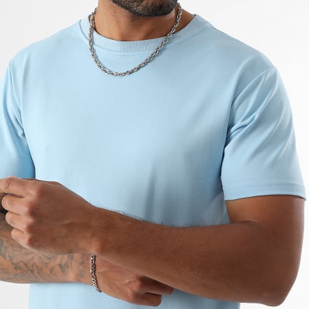 LBO - Ensemble Tee Shirt Et Short Jogging 0290 Bleu Clair