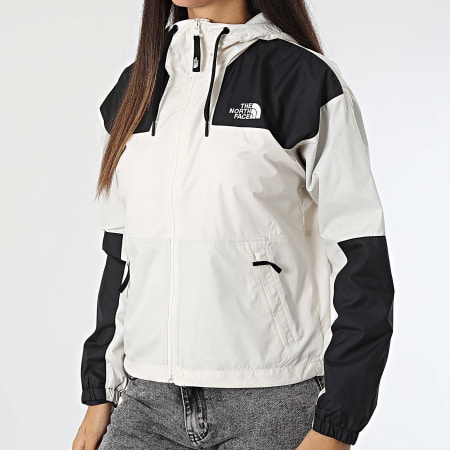 The North Face - Sheru Cazadora con Capucha Mujer A4C9H Beige Negro