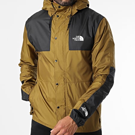 The North Face - Cortavientos Capucha Moutain A5IG3 Verde Caqui