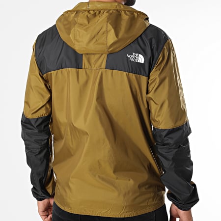 The North Face - Cortavientos Capucha Moutain A5IG3 Verde Caqui