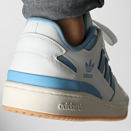 Baskets Forum Low CL IH7832 Footwear White Team Light Blue Cloud White