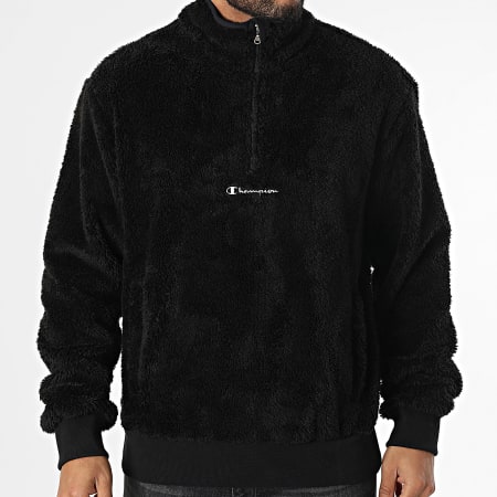 Champion Jersey polar con cremallera 220285 Negro Ryses