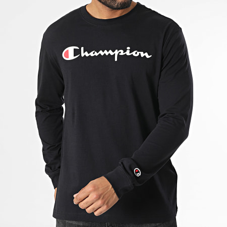 Champion Maglietta a maniche lunghe 220257 Nero Ryses