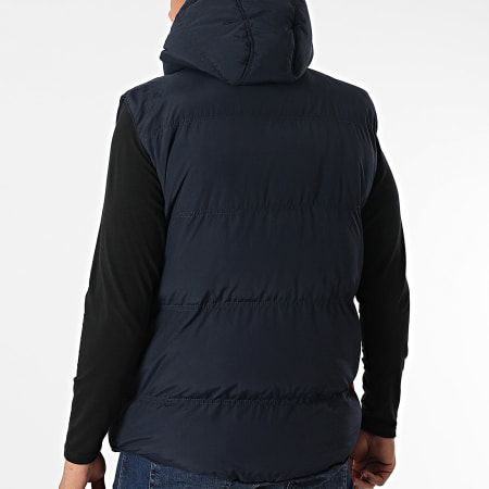 Geographical Norway - Vilano Abrigo sin mangas con capucha Azul marino