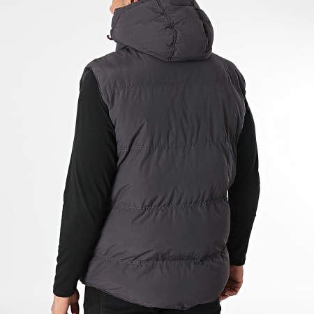 Geographical Norway - Vilano Abrigo sin mangas con capucha Gris marengo