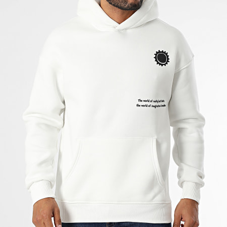 Ikao - Sweat Capuche Blanc