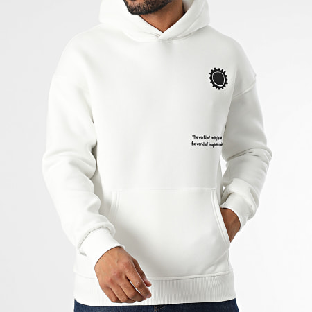 Ikao - Sweat Capuche Blanc