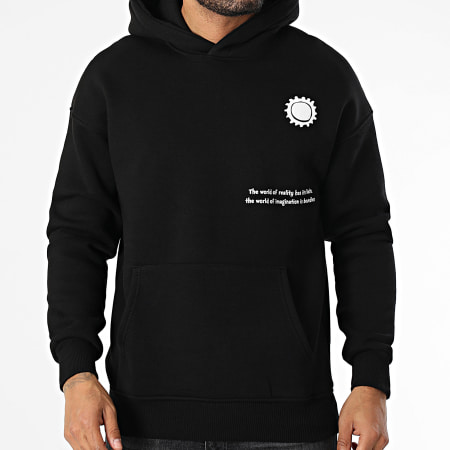 Ikao - Sweat Capuche Noir