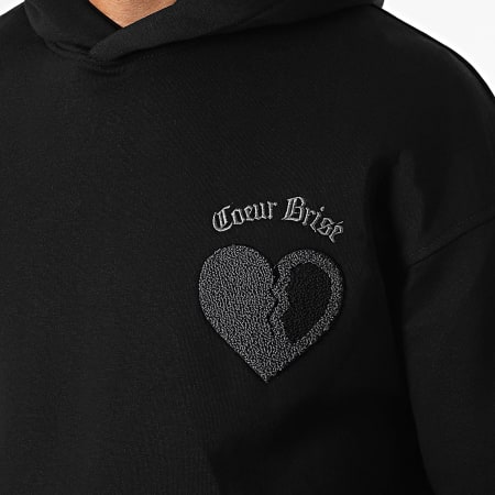 Ikao - Sweat Capuche Noir