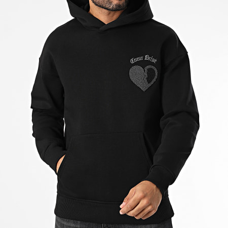 Ikao - Sweat Capuche Noir