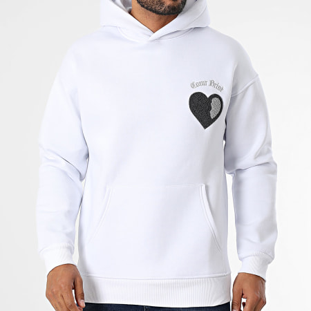 Ikao - Sweat Capuche Blanc