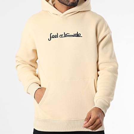 Ikao - Sweat Capuche Beige