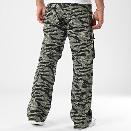 Classic Series - 533 Vaqueros Cargo Camuflaje Verde Caqui