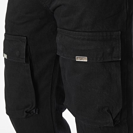 Ikao - Vaqueros Cargo 533 Negro