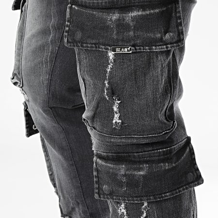 Ikao - Jean Cargo Flare Noir