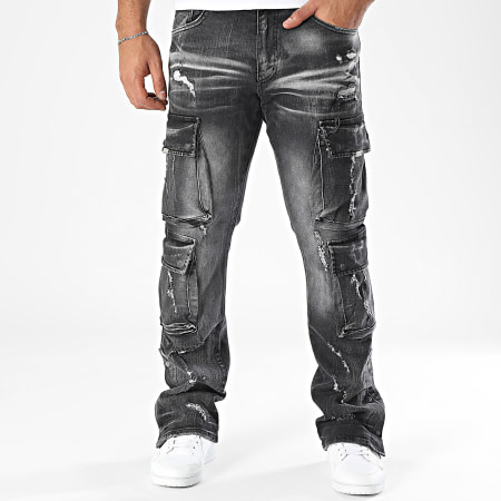 Ikao - Jean Cargo Flare Noir