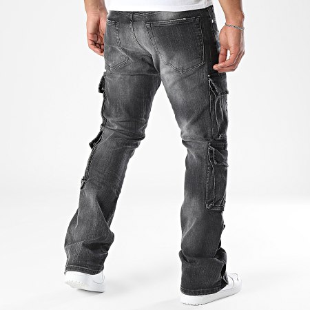 Ikao - Jean Cargo Flare Noir