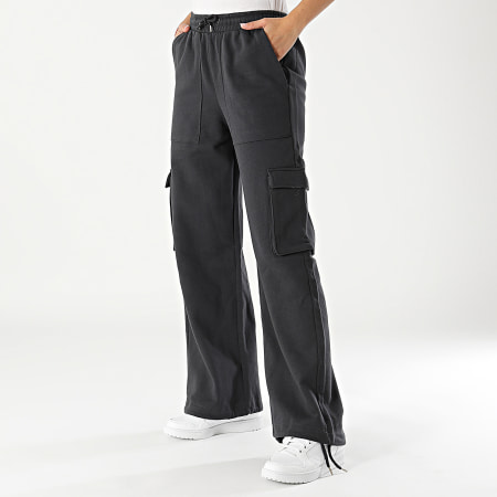 Jack And Jones - Pantalon Cargo Baggy Fit Femme JJXX Palma Gris Anthracite