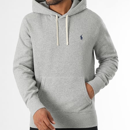 Sweat capuche gris ralph lauren 2025