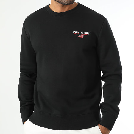 Polo Sport Ralph Lauren - Sweat Crewneck Logo Sport Noir