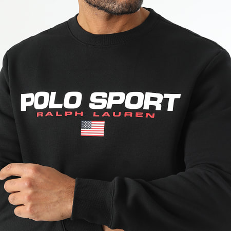 Polo Sport Ralph Lauren - Sweat Crewneck Logo Sport Noir