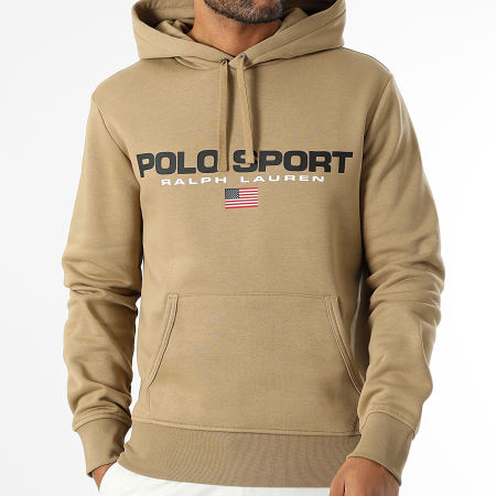 Polo Sport Ralph Lauren - Sweat Capuche Logo Sport Camel