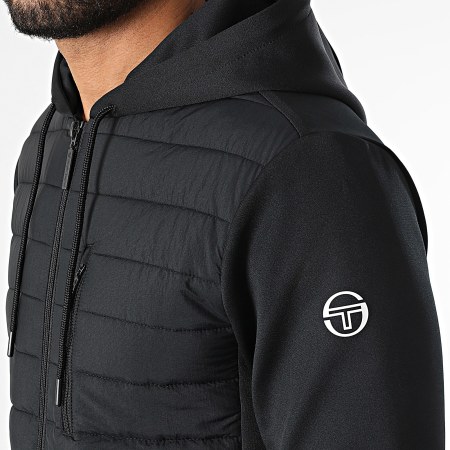 Sergio Tacchini - Veste Zippée Capuche Esperto 40707 Noir