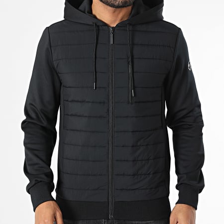 Sergio Tacchini - Veste Zippée Capuche Esperto 40707 Noir