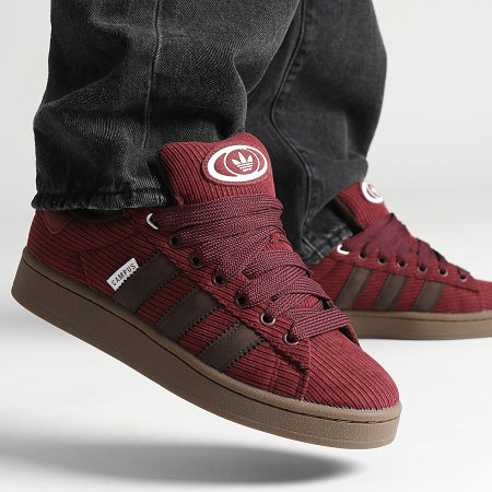 Adidas Originals - Baskets Campus 00s ID1420 Shadow Red Dark Brown Footwear White
