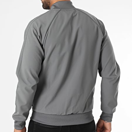 Adidas Originals - Veste Zippée A Bandes Bonded IY4874 Gris