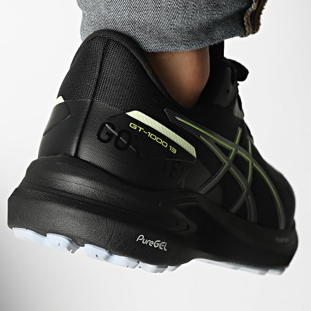 GT 1000 13 GTX 1011B857 Nero Scarpe da ginnastica giallo sicurezza