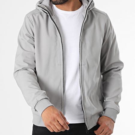 Frilivin - Veste Zippée Capuche Gris