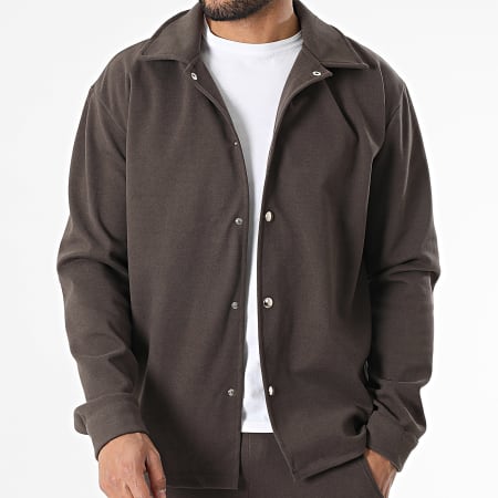 Frilivin - Ensemble Surchemise Et Pantalon Gris Anthracite