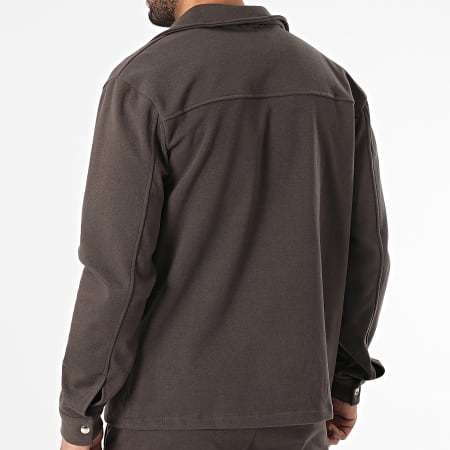 Frilivin - Ensemble Surchemise Et Pantalon Gris Anthracite