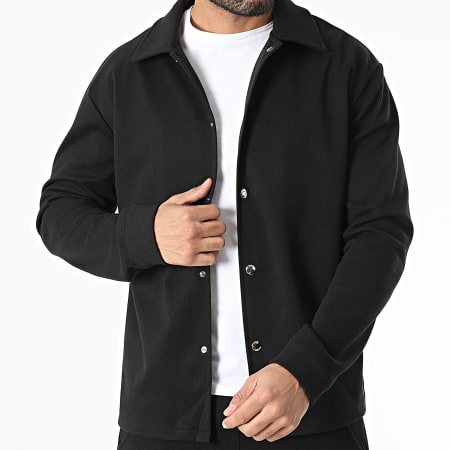 Frilivin - Ensemble Surchemise Et Pantalon Noir