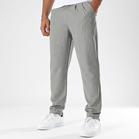 Frilivin - Pantalones gris brezo