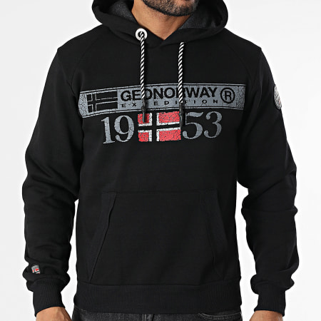 Geographical Norway - Fast Life Hoodie Negro