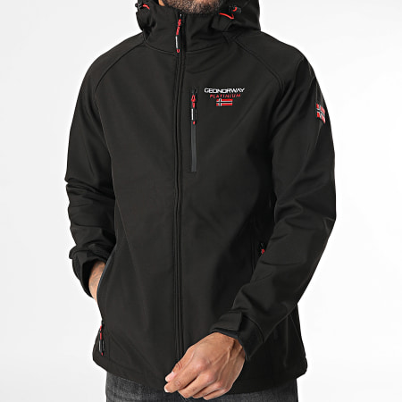 Geographical Norway - Veste Zippée Capuche Takito Noir