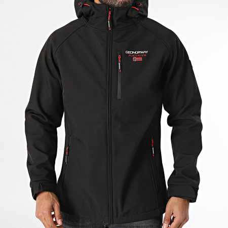 Geographical Norway - Veste Zippée Capuche Takito Noir