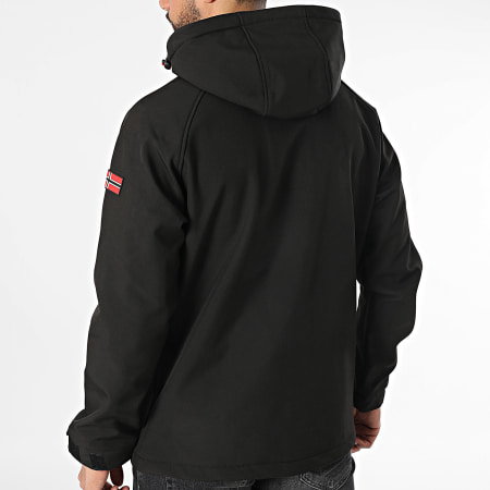 Geographical Norway - Veste Zippée Capuche Takito Noir