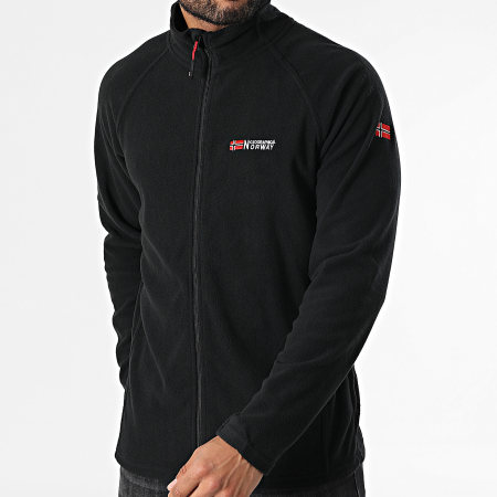 Geographical Norway - Veste Polaire Zippée Tug Noir