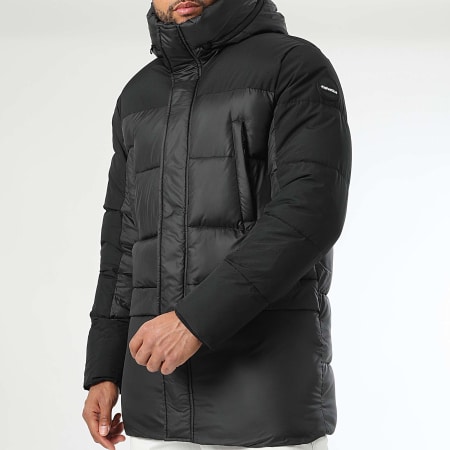Helvetica - Chaqueta con capucha Ricky 2 Negra
