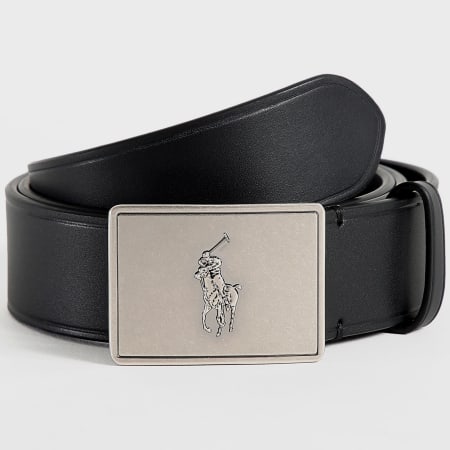 Polo Ralph Lauren - Ceinture Plaque Noir