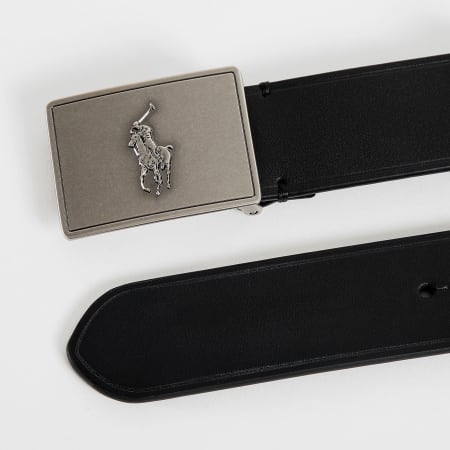 Polo Ralph Lauren - Ceinture Plaque Noir